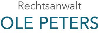 Ole Peters Rechtsanwalt Logo